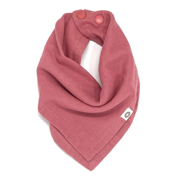 Organic Baby Bandana Bib – Single Scarf Bib
