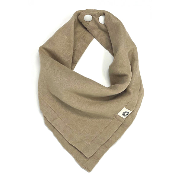Organic Baby Bandana Bib – Single Scarf Bib