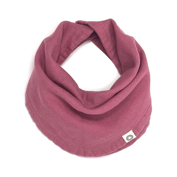 Organic Infinity Bib Single - Rounded Baby Bib