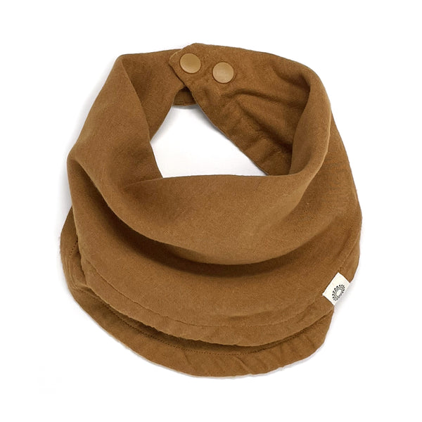 Organic Infinity Bib Single - Rounded Baby Bib