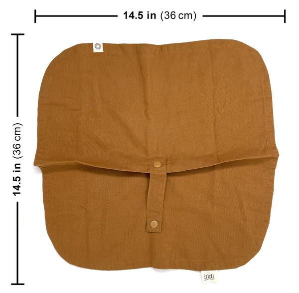 Organic Mini Paci Blanket (Pacifier Not Included)