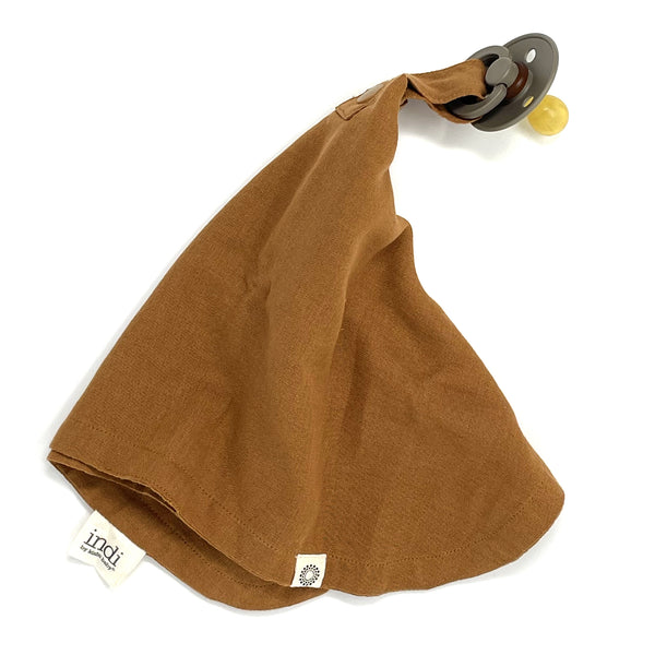 Organic Mini Paci Blanket (Pacifier Not Included)