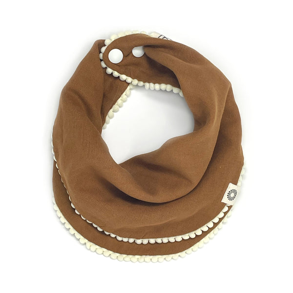 Organic Pom Pom Bib Singles