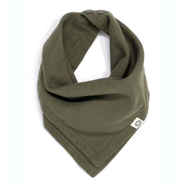 Organic Baby Bandana Bib – Single Scarf Bib