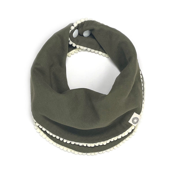 Organic Pom Pom Bib Singles