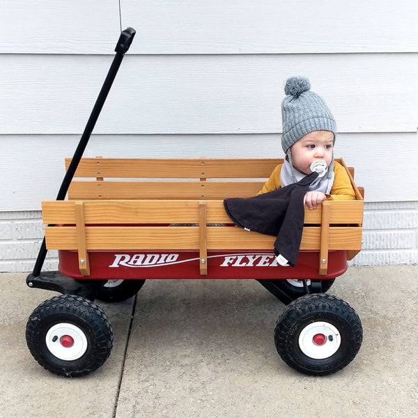 Organic Mini Paci Blanket (Pacifier Not Included)