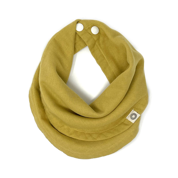 Organic Infinity Bib Single - Rounded Baby Bib