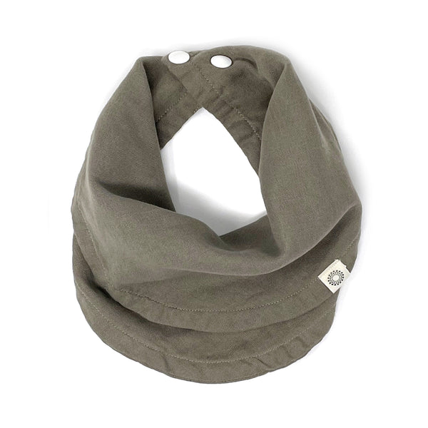 Organic Infinity Bib Single - Rounded Baby Bib