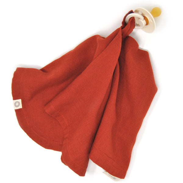 Organic Mini Paci Blanket (Pacifier Not Included)