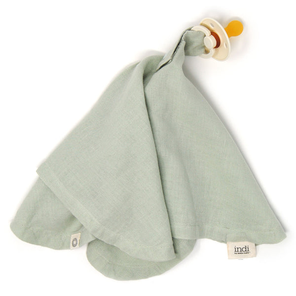 Organic Mini Paci Blanket (Pacifier Not Included)