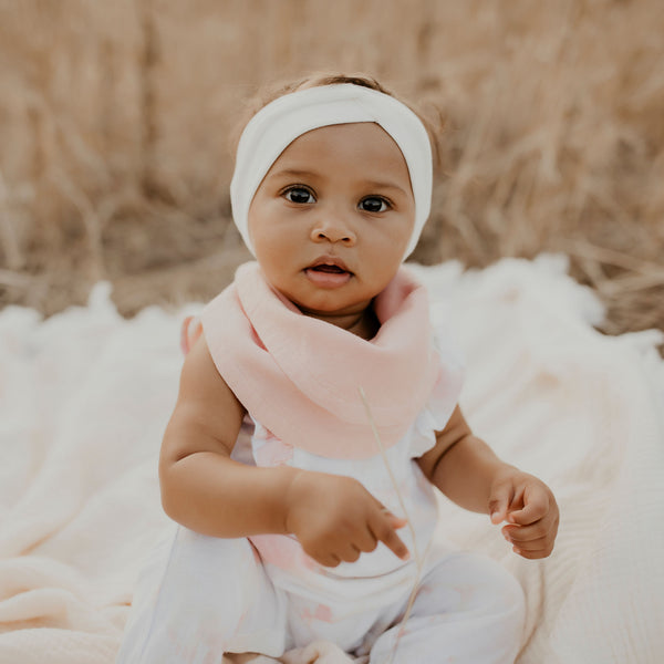 Organic Infinity Bib 3-Pack - Rounded Baby Bibs