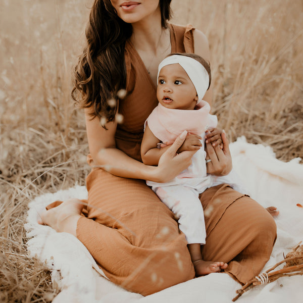 Organic Infinity Bib 3-Pack - Rounded Baby Bibs