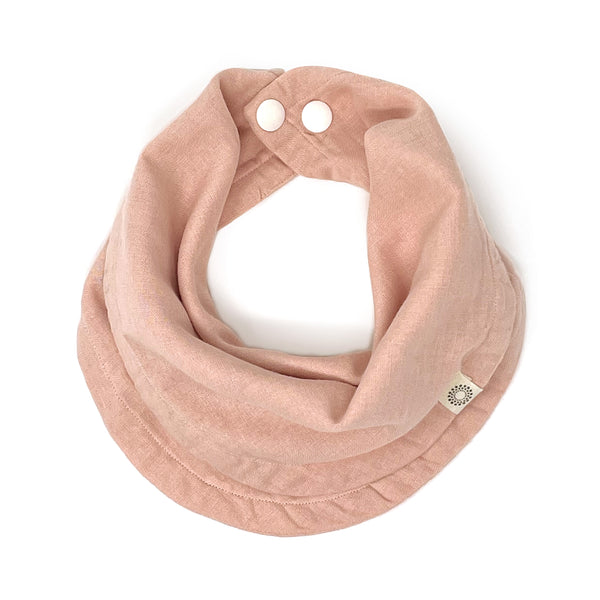 Organic Infinity Bib Single - Rounded Baby Bib