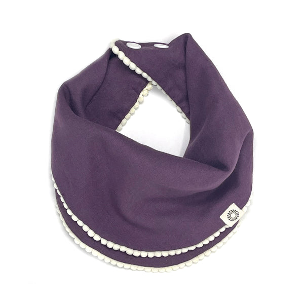 Organic Pom Pom Bib Singles