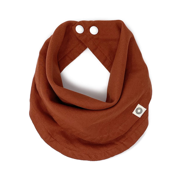 Organic Infinity Bib Single - Rounded Baby Bib