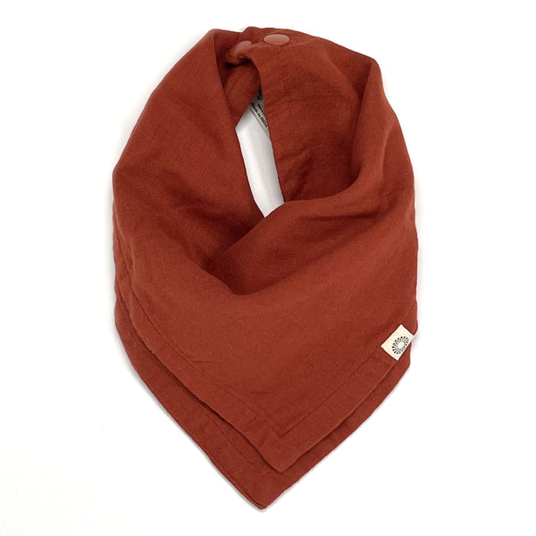 Organic Baby Bandana Bib – Single Scarf Bib