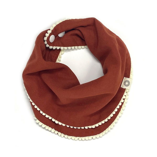 Organic Pom Pom Bib Singles