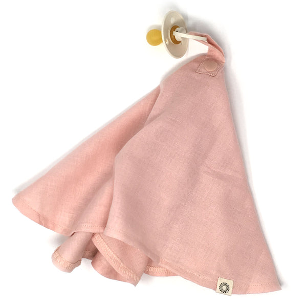 Organic Mini Paci Blanket (Pacifier Not Included)