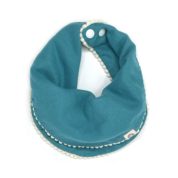 Organic Pom Pom Bib Singles