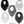 Organic Baby Bandana Bibs 5-Pack – Scarf Bib Set