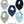 Organic Baby Bandana Bibs 5-Pack – Scarf Bib Set