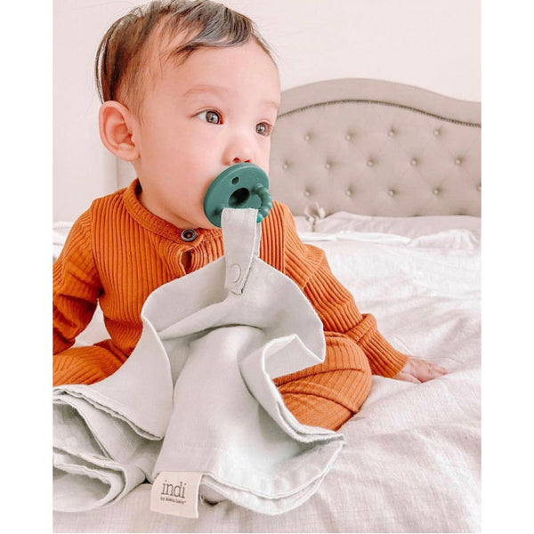 Organic Paci Blanket 3-Pack (Sage, Lavender, Peach)